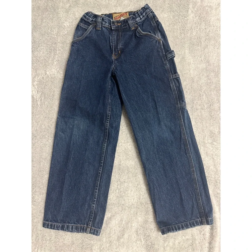 Old Navy Painters 10 Regular Baggy Denim Carpenter Jean Pants Wide Leg 2005